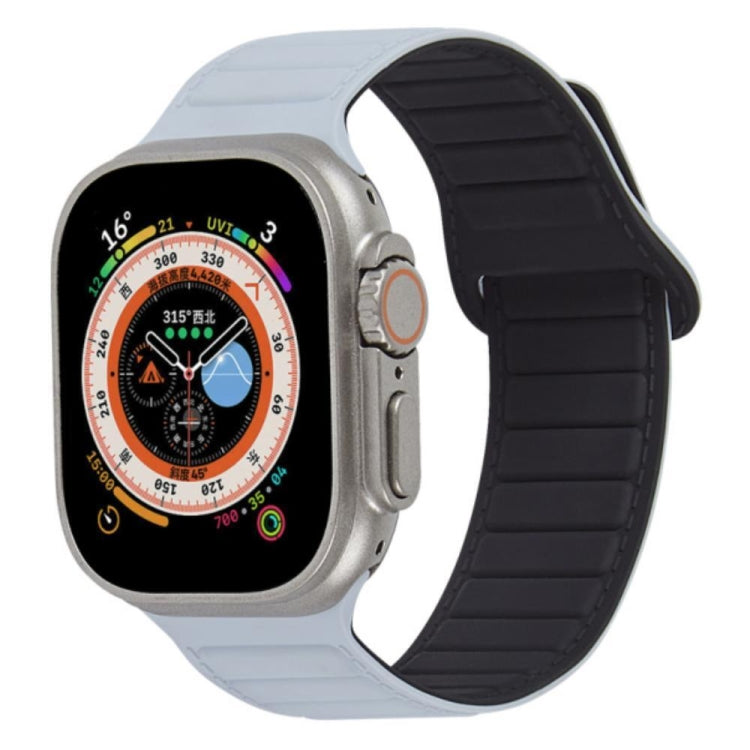 Bracelet de montre magnétique en silicone à boucle, pour Apple Watch SE 2023 40mm, pour Apple Watch Ultra 2 49mm, pour Apple Watch 9 45mm