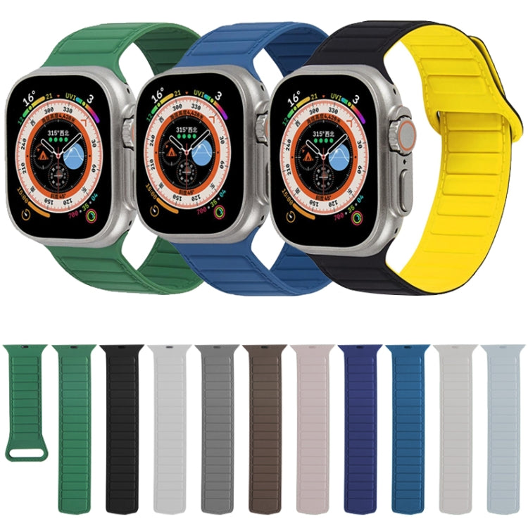 Bracelet magnétique en silicone à boucle, pour Apple Watch 7 41mm, pour Apple Watch 7 45mm, pour Apple Watch SE 40mm