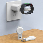 Chargeur magnétique sans fil portable USB, USB