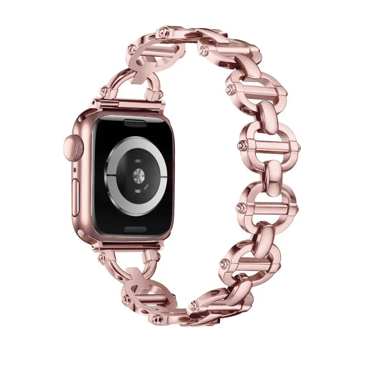 Bracelet de montre en métal à boucle échelle