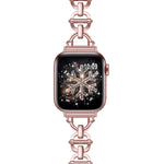Bracelet de montre en métal à boucle échelle