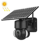 Caméra IP dôme solaire SHIWOJIA IP66 étanche 4G 3MP, audio bidirectionnel, détection de mouvement PIR et vision nocturne, UE, AU, US