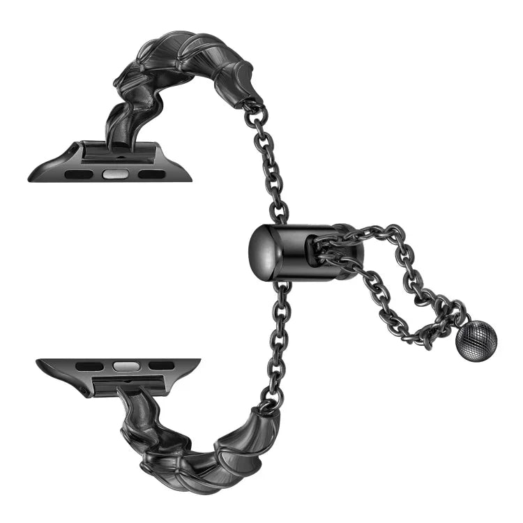 Bracelet de montre en métal ondulé, pour Apple Watch 2 42mm, pour Apple Watch 2 38mm, pour Apple Watch 42mm, pour Apple Watch 38mm