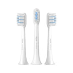 Têtes de brosse standard Xiaomi Mijia originales 3pcs pour brosse à dents électrique sonique T301 / T302, brosses T301 & T302 (blanc), brosses T301 & T302 (noir)