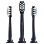 Têtes de brosse standard Xiaomi Mijia originales 3pcs pour brosse à dents électrique sonique T301 / T302, brosses T301 & T302 (blanc), brosses T301 & T302 (noir)
