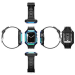 Armor Case Integrated TPU Watch Band, For Apple Watch SE 2025 / 2023 44mm, For Apple Watch SE 2025 / 2023 40mm, For Apple Watch Series 11 / 10 42mm, For Apple Watch Ultra 3 / 2 49mm, For Apple Watch 9 45mm, For Apple Watch 9 41mm                       ...