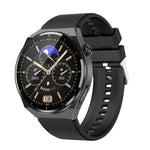 Montre connectée TK20 avec bracelet en silicone de 1,39 pouce, prend en charge l'ECG / le suivi des familles à distance / la surveillance de la température corporelle, bracelet en silicone (rouge), bracelet en silicone (noir), bracelet en silicone (bleu)