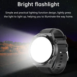 Montre connectée TK20 avec bracelet en silicone de 1,39 pouce, prend en charge l'ECG / le suivi des familles à distance / la surveillance de la température corporelle, bracelet en silicone (rouge), bracelet en silicone (noir), bracelet en silicone (bleu)