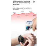 Montre connectée TK20 avec bracelet en silicone de 1,39 pouce, prend en charge l'ECG / le suivi des familles à distance / la surveillance de la température corporelle, bracelet en silicone (rouge), bracelet en silicone (noir), bracelet en silicone (bleu)