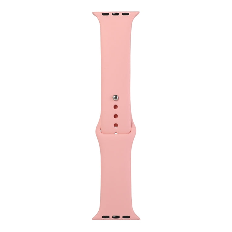 Silicone Watch Replacement Strap, Long Section (Men), For Apple Watch Series 8&7 41mm / SE 2&6&SE&5&4 40mm / 3&2&1 38mm, For Apple Watch Ultra 49mm / Series 8&7 45mm / SE 2&6&SE&5&4 44mm / 3&2&1 42mm