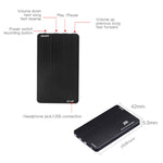 Enregistreur vocal intelligent JNN M2 ultra-fin HD avec réduction de bruit et contrôle intelligent, 4GB, 8GB, 16GB, 32GB, 64GB