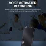 Enregistreur vocal intelligent JNN M2 ultra-fin HD avec réduction de bruit et contrôle intelligent, 4GB, 8GB, 16GB, 32GB, 64GB
