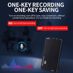 Enregistreur vocal intelligent JNN M2 ultra-fin HD avec réduction de bruit et contrôle intelligent, 4GB, 8GB, 16GB, 32GB, 64GB