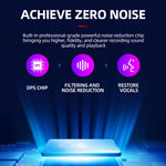 Enregistreur vocal intelligent JNN M2 ultra-fin HD avec réduction de bruit et contrôle intelligent, 4GB, 8GB, 16GB, 32GB, 64GB