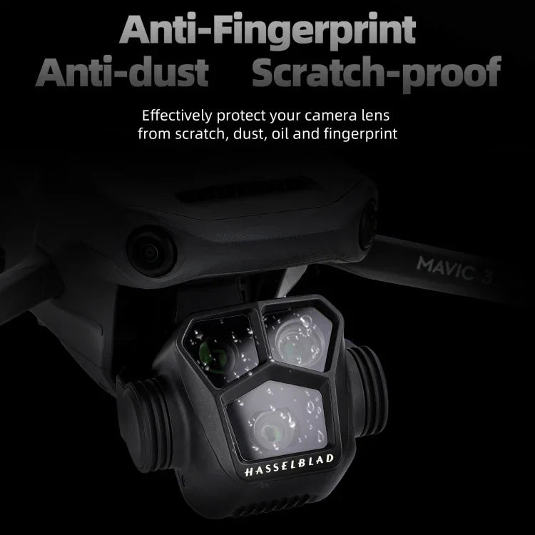 Sunnylife M3P-BHM578 - Lot de 2 films de protection en verre trempé anti-explosion HD pour DJI Mavic 3 Pro