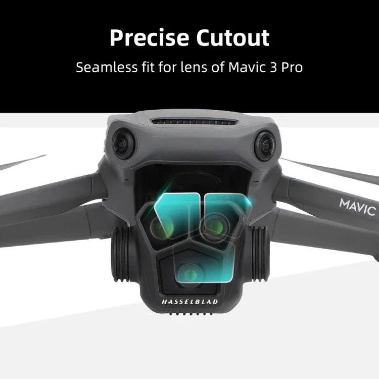 Sunnylife M3P-BHM578 - Lot de 2 films de protection en verre trempé anti-explosion HD pour DJI Mavic 3 Pro