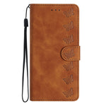 Étui de téléphone en cuir gaufré Sept Papillons, Pour iPhone 14 Pro Max, Pour iPhone 13 Pro Max, Pour iPhone 13 Pro, Pour iPhone 13, Pour iPhone 13 mini, Pour iPhone 12, Pour iPhone 12 Pro Max, Pour iPhone 12 Pro