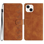 Étui de téléphone en cuir gaufré Sept Papillons, Pour iPhone 14 Pro Max, Pour iPhone 13 Pro Max, Pour iPhone 13 Pro, Pour iPhone 13, Pour iPhone 13 mini, Pour iPhone 12, Pour iPhone 12 Pro Max, Pour iPhone 12 Pro