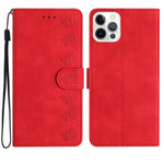 Étui de téléphone en cuir gaufré Sept Papillons, Pour iPhone 14 Pro Max, Pour iPhone 13 Pro Max, Pour iPhone 13 Pro, Pour iPhone 13, Pour iPhone 13 mini, Pour iPhone 12, Pour iPhone 12 Pro Max, Pour iPhone 12 Pro