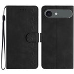 Coque de téléphone en cuir embossé Seven Butterflies, pour iPhone 16e / 17e, iPhone 17 Pro Max, iPhone 17 Pro, iPhone 17, iPhone Air, iPhone 16 Pro Max, iPhone 16 Pro, iPhone 16 Plus