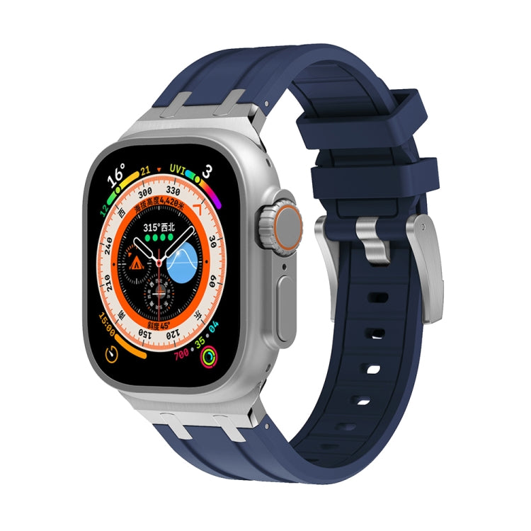 Bracelet de montre en silicone AP, pour Apple Watch 7 41 mm, pour Apple Watch 7 45 mm, pour Apple Watch SE 40 mm