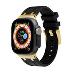 Bracelet de montre AP en silicone, pour Apple Watch 38 mm