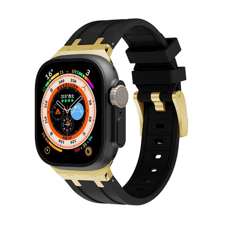 Bracelet de montre AP en silicone, pour Apple Watch 38 mm