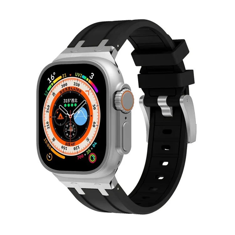 Bracelet de montre AP en silicone, pour Apple Watch 38 mm