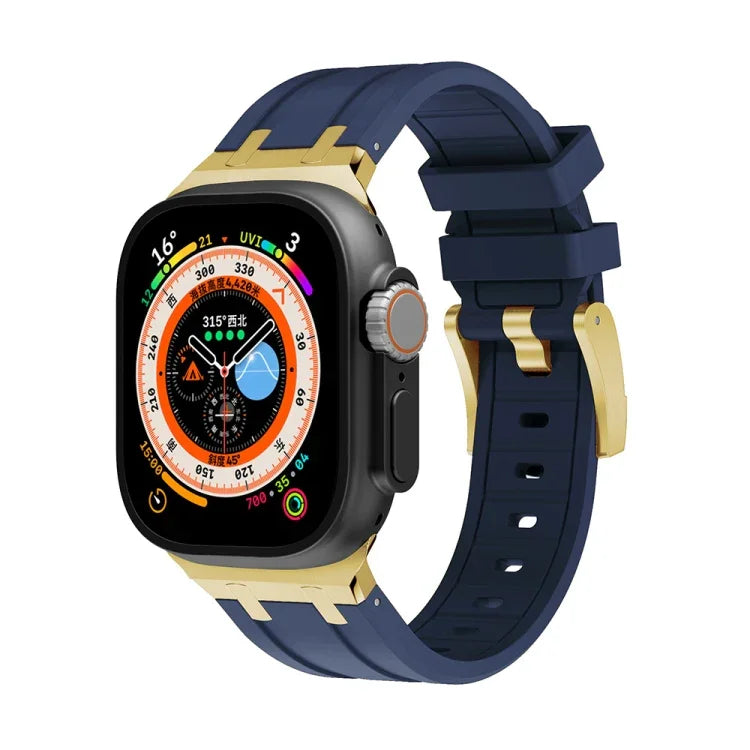 Bracelet de montre AP en silicone, pour Apple Watch 38 mm