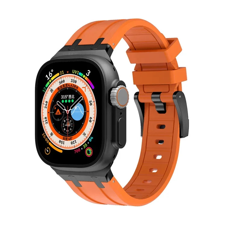 Bracelet de montre AP en silicone, pour Apple Watch 38 mm
