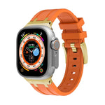 Bracelet de montre AP en silicone, pour Apple Watch 38 mm