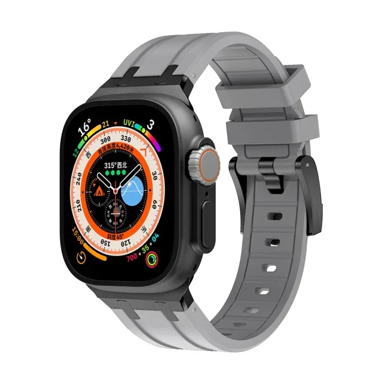 Bracelet de montre AP en silicone, pour Apple Watch 38 mm