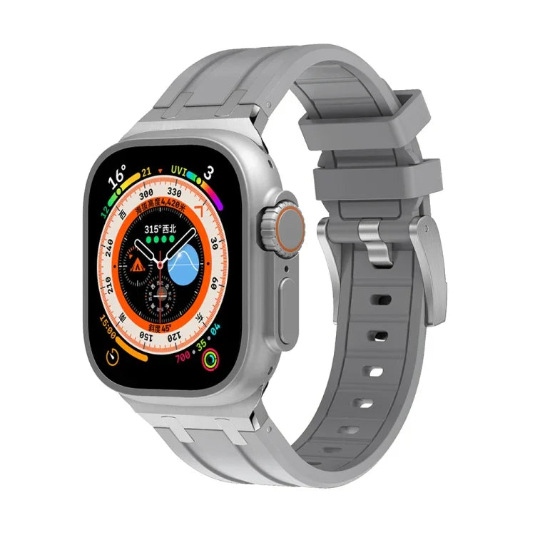 Bracelet de montre AP en silicone, pour Apple Watch 38 mm
