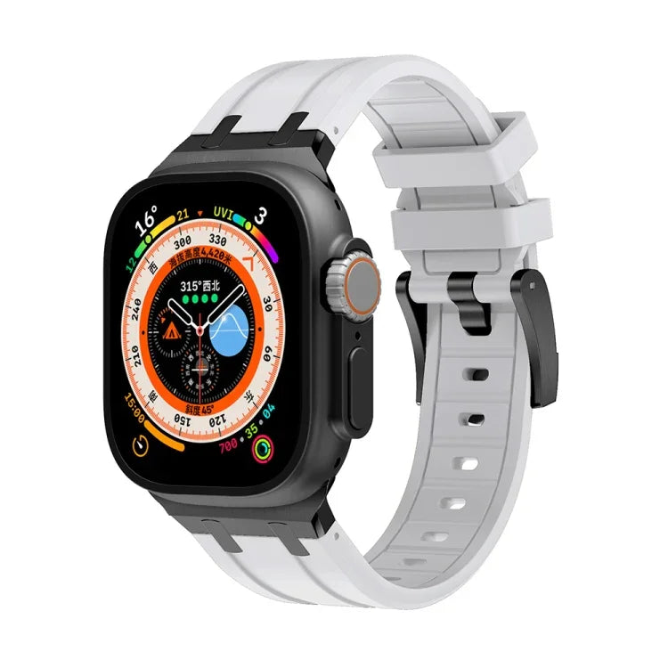 Bracelet de montre AP en silicone, pour Apple Watch 38 mm