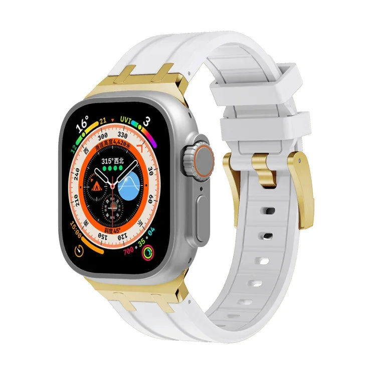 Bracelet de montre AP en silicone, pour Apple Watch 38 mm