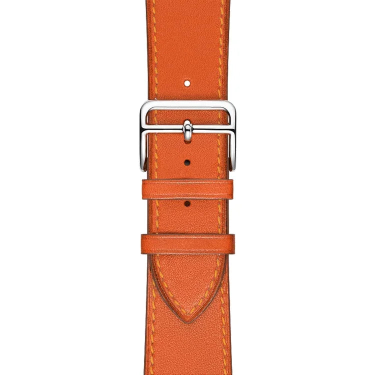 Replacement Leather Strap Watchband, For Apple Watch Series 7 41mm / 6 & SE & 5 & 4 40mm / 3 & 2 & 1 38mm, For Apple Watch Series 7 45mm / 6 & SE & 5 & 4 44mm / 3 & 2 & 1 42mm