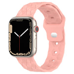 Bracelet de montre en silicone texturé Football, pour Apple Watch 6 40mm, pour Apple Watch 6 44mm, pour Apple Watch 5 44mm, pour Apple Watch 5 40mm