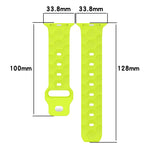 Bracelet de montre en silicone à texture football, pour Apple Watch Series 10 46mm, pour Apple Watch Series 10 42mm, pour Apple Watch SE 2023 44mm, pour Apple Watch SE 2023 40mm