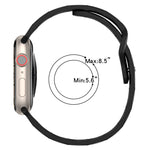 Bracelet de montre en silicone texturé Football, pour Apple Watch 6 40mm, pour Apple Watch 6 44mm, pour Apple Watch 5 44mm, pour Apple Watch 5 40mm