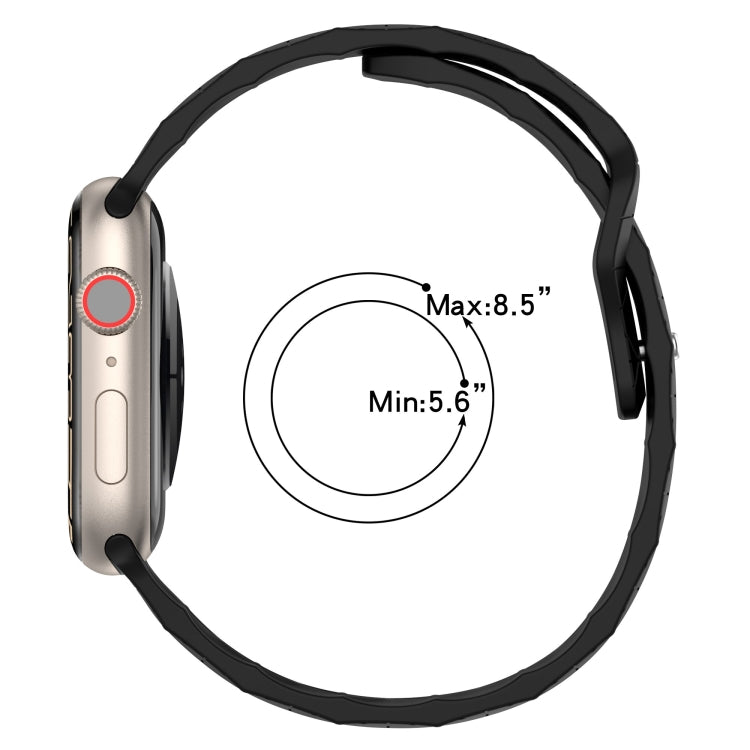 Bracelet de montre en silicone texturé Football, pour Apple Watch 6 40mm, pour Apple Watch 6 44mm, pour Apple Watch 5 44mm, pour Apple Watch 5 40mm