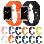 Bracelet de montre en silicone texturé Football, pour Apple Watch 4 44mm, pour Apple Watch 4 40mm, pour Apple Watch 3 38mm, pour Apple Watch 3 42mm