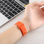 Bracelet de montre de remplacement en silicone, section courte (femme), pour Apple Watch Series 8&7 41mm / SE 2&6&SE&5&4 40mm / 3&2&1 38mm, pour Apple Watch Ultra 49mm / Series 8&7 45mm / SE 2&6&SE&5&4 44mm / 3&2&1 42mm