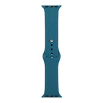 Bracelet de montre de remplacement en silicone, section courte (femme), pour Apple Watch Series 8&7 41mm / SE 2&6&SE&5&4 40mm / 3&2&1 38mm, pour Apple Watch Ultra 49mm / Series 8&7 45mm / SE 2&6&SE&5&4 44mm / 3&2&1 42mm