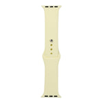 Bracelet de montre de remplacement en silicone, section courte (femme), pour Apple Watch Series 8&7 41mm / SE 2&6&SE&5&4 40mm / 3&2&1 38mm, pour Apple Watch Ultra 49mm / Series 8&7 45mm / SE 2&6&SE&5&4 44mm / 3&2&1 42mm