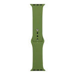 Silicone Watch Replacement Strap, Short Section (Female), For Apple Watch Series 8&7 41mm / SE 2&6&SE&5&4 40mm / 3&2&1 38mm