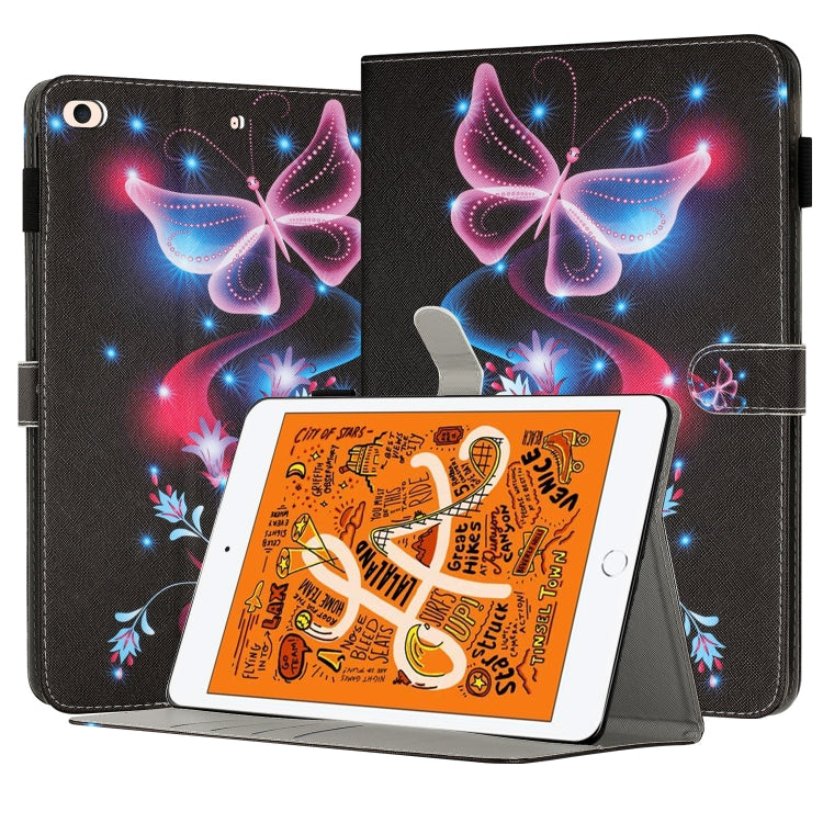 Étui intelligent en cuir peint pour tablette, pour iPad mini 6 / mini 2024, pour iPad Pro 11 2022 / 2021 / 2020, pour iPad 10ème génération 10.9 2022, pour iPad 10.2 2021 / 2020, pour iPad mini 5 / 4 / 3 / 2 / 1, pour iPad Air / Air 2 / 9.7 2017 / 2018