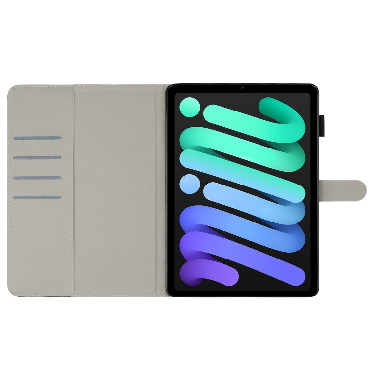 Étui intelligent en cuir peint pour tablette, pour iPad mini 6 / mini 2024, pour iPad Pro 11 2022 / 2021 / 2020, pour iPad 10ème génération 10.9 2022, pour iPad 10.2 2021 / 2020, pour iPad mini 5 / 4 / 3 / 2 / 1, pour iPad Air / Air 2 / 9.7 2017 / 2018