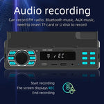 Autoradio Bluetooth SWM D3400 avec lecteur MP3, prise en charge de l'assistant vocal intelligent et de la radio FM