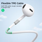 JOYROOM JR-EW01 Écouteurs filaires semi-intra-auriculaires 3,5 mm, Longueur : 1,2 m, JR-EW01