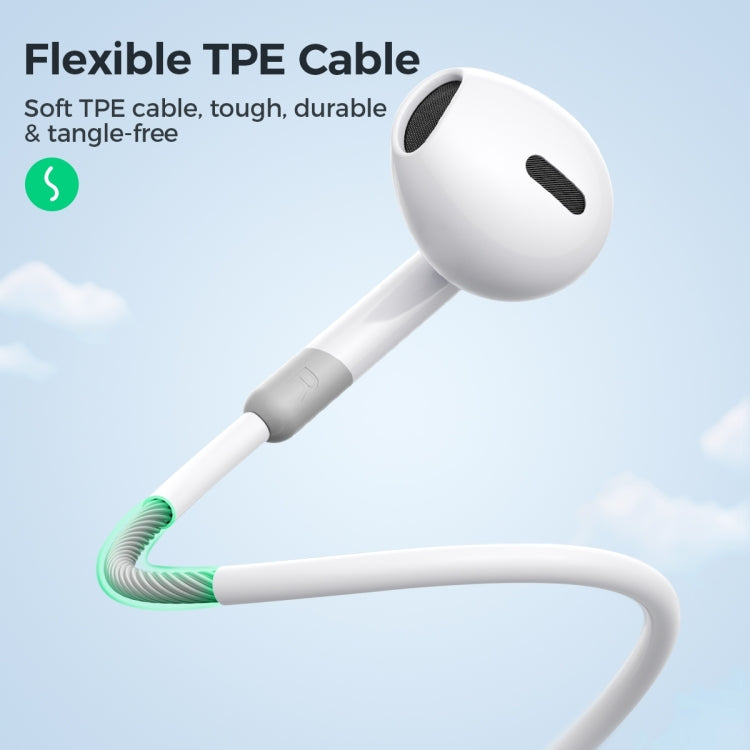 JOYROOM JR-EW01 Écouteurs filaires semi-intra-auriculaires 3,5 mm, Longueur : 1,2 m, JR-EW01